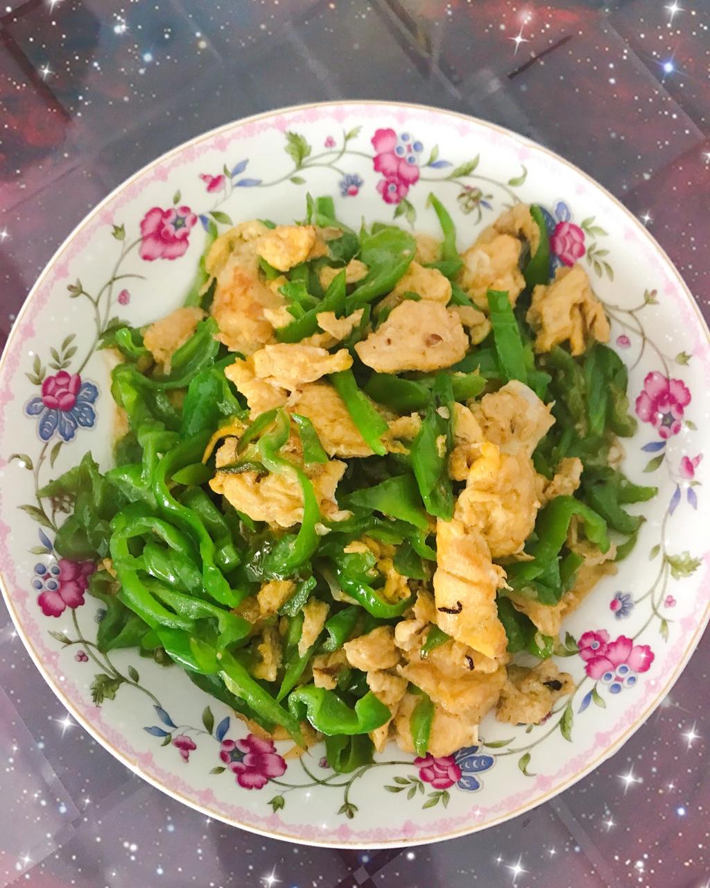 尖椒炒鸡蛋