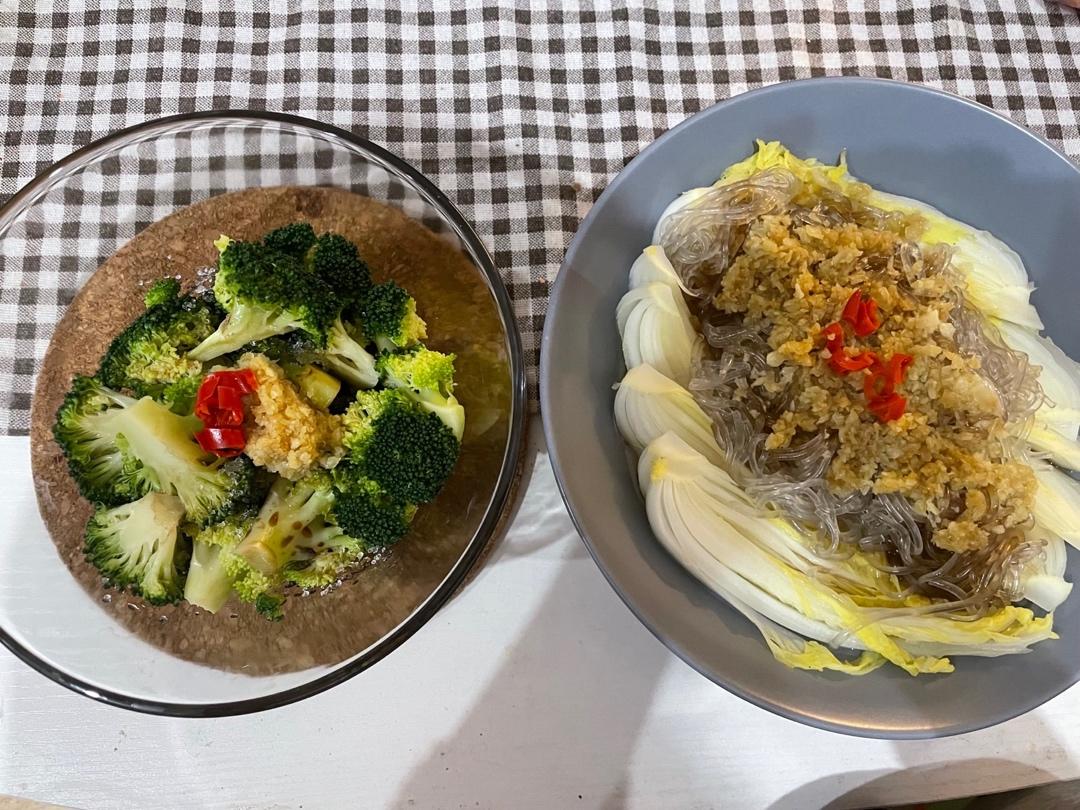 蒜蓉粉丝娃娃菜