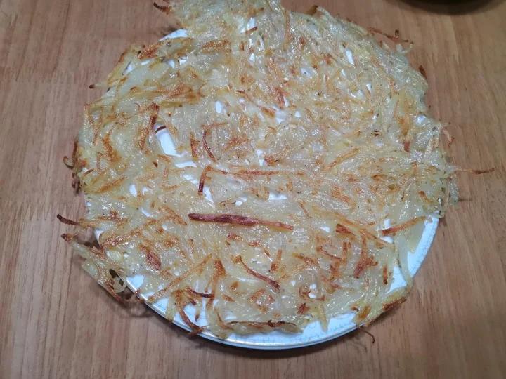 家常土豆饼 土豆丝饼电饼铛