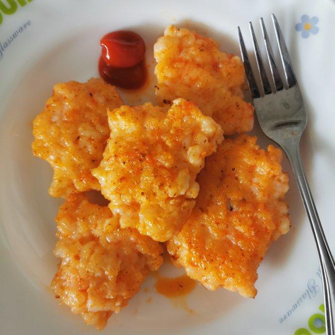 香煎虾饼