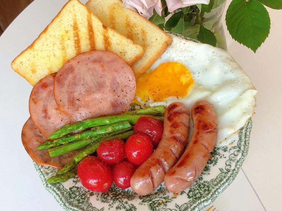 英式早餐brunch|马克西姆巴斯克多功能锅的做法