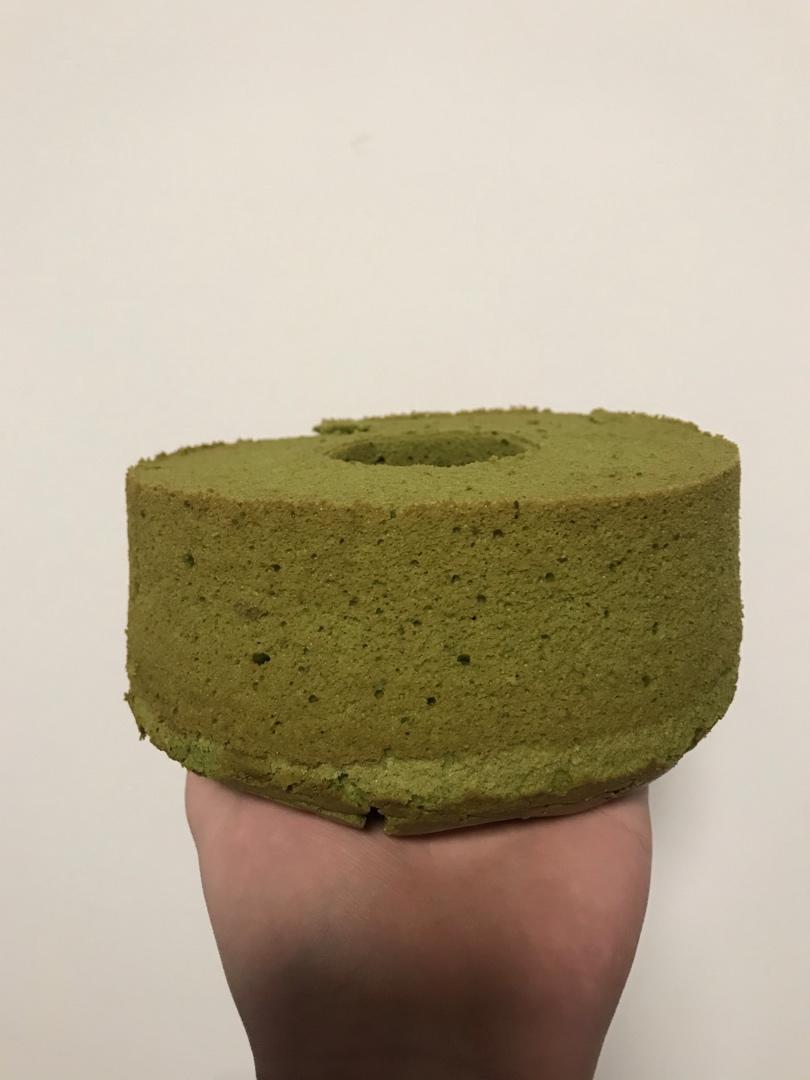 细腻绵软抹茶红豆戚风【附蜜红豆分布均匀小技巧】
