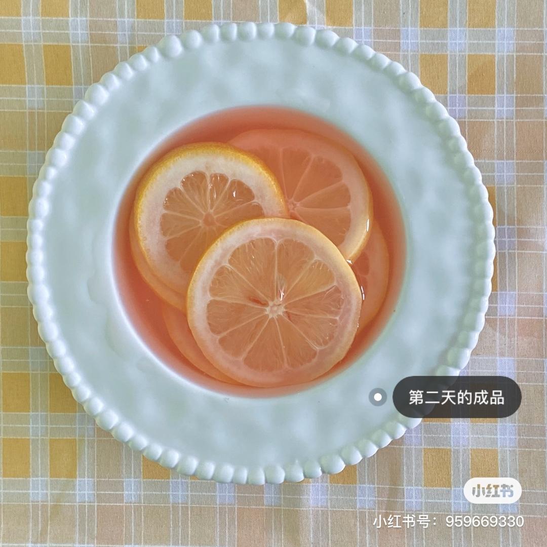 粉粉的西梅柠檬饮的做法