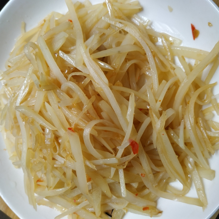 ♬ 酸辣土豆丝♬ 简单好吃的做法 步骤5