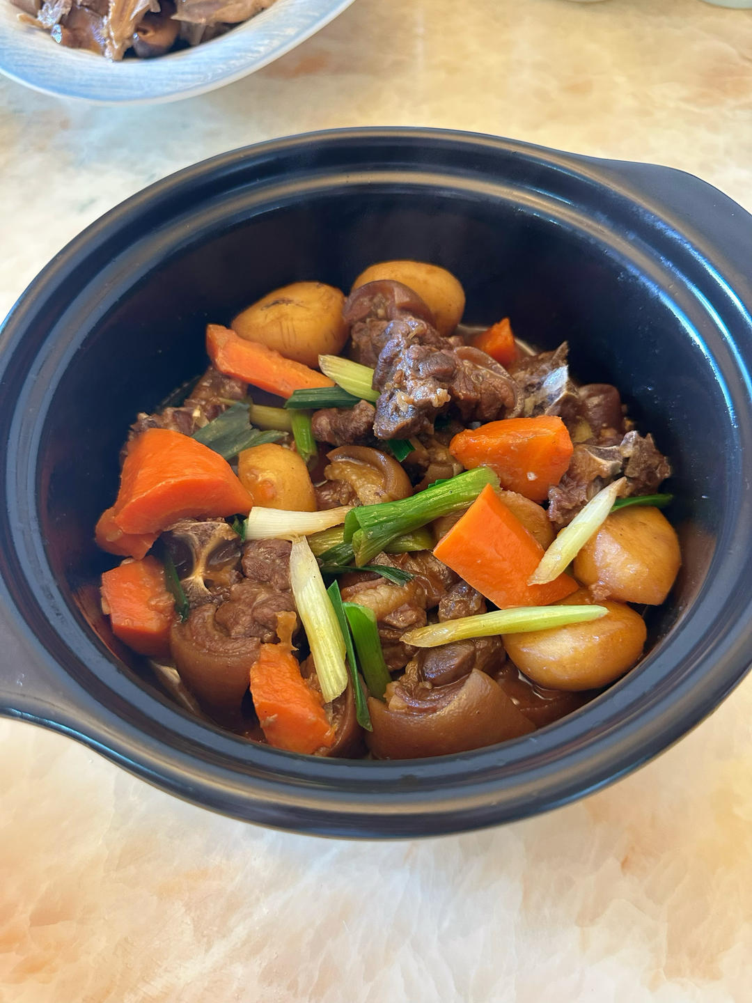 腐竹羊腩煲-广式煲