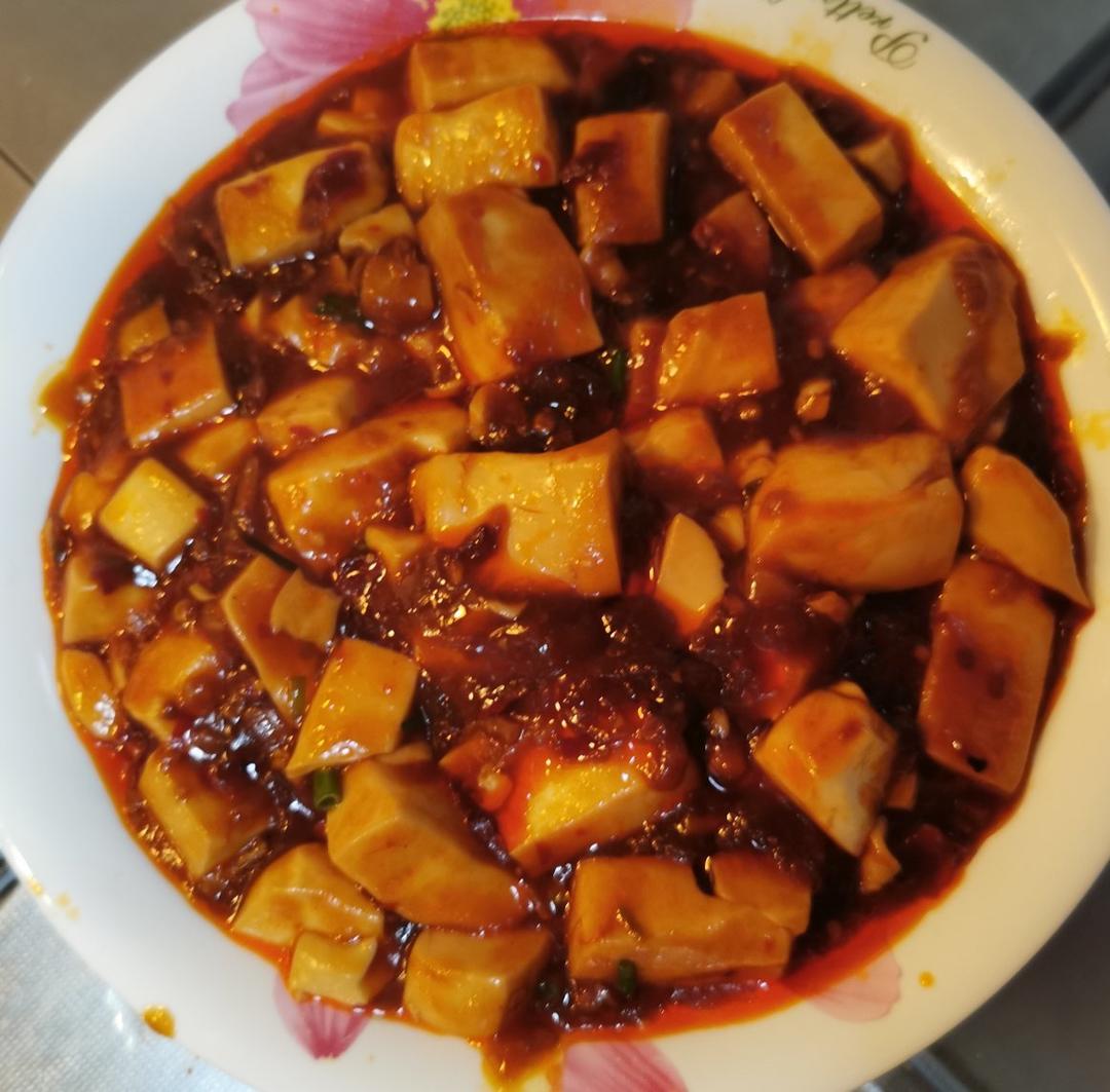 不麻婆的肉末豆腐