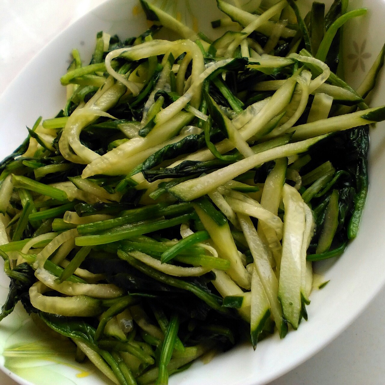 凉拌菠菜