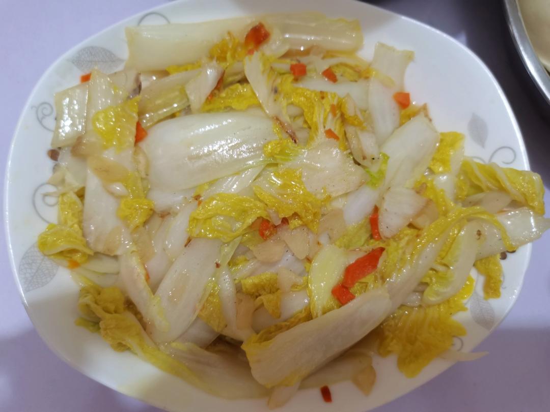清炒大白菜