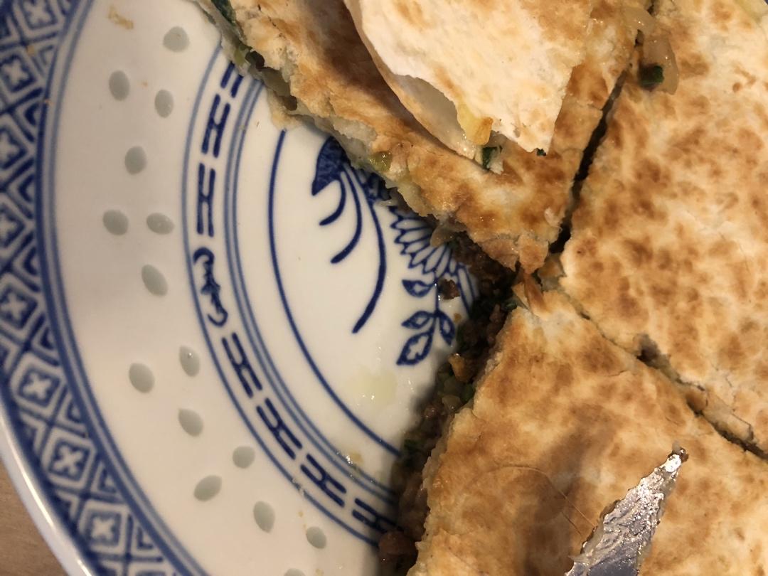 早餐牛肉芝士饼