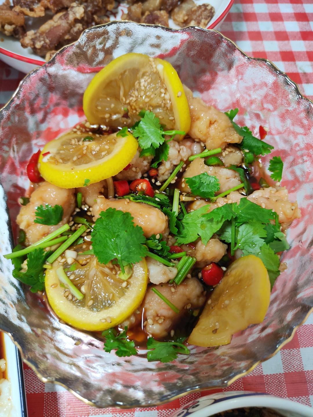 哇哦…在家做出来了海底捞泰式虾滑