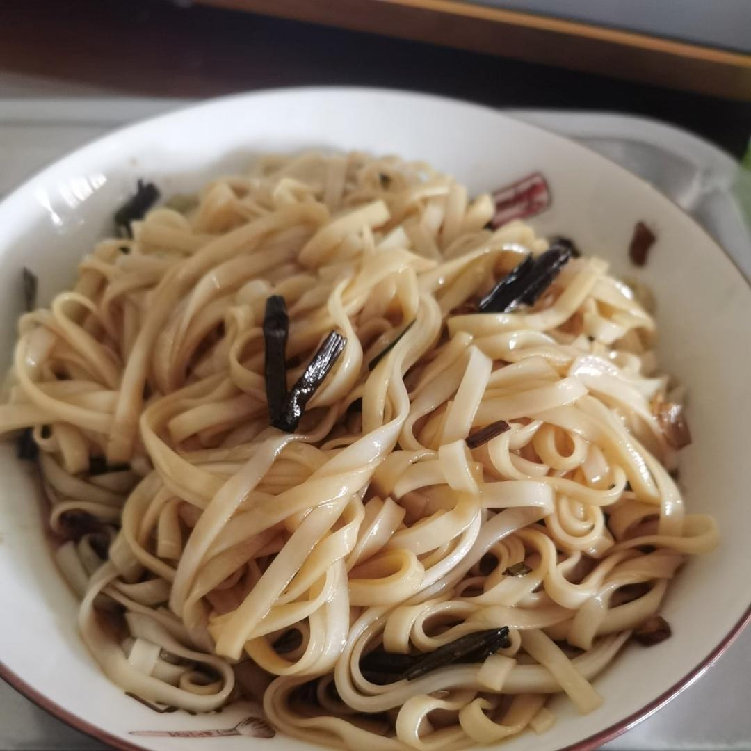 黄磊版葱油拌面