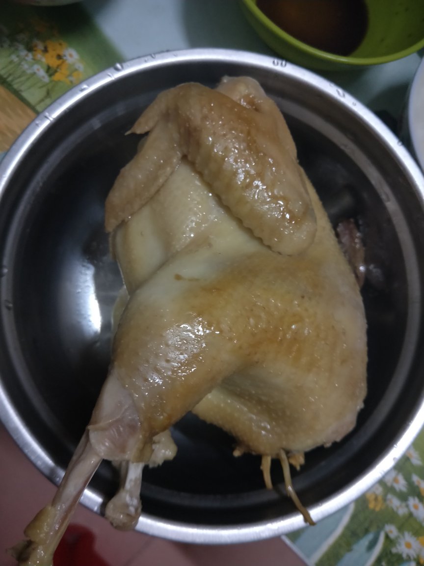 电饭锅盐焗鸡（简易版）