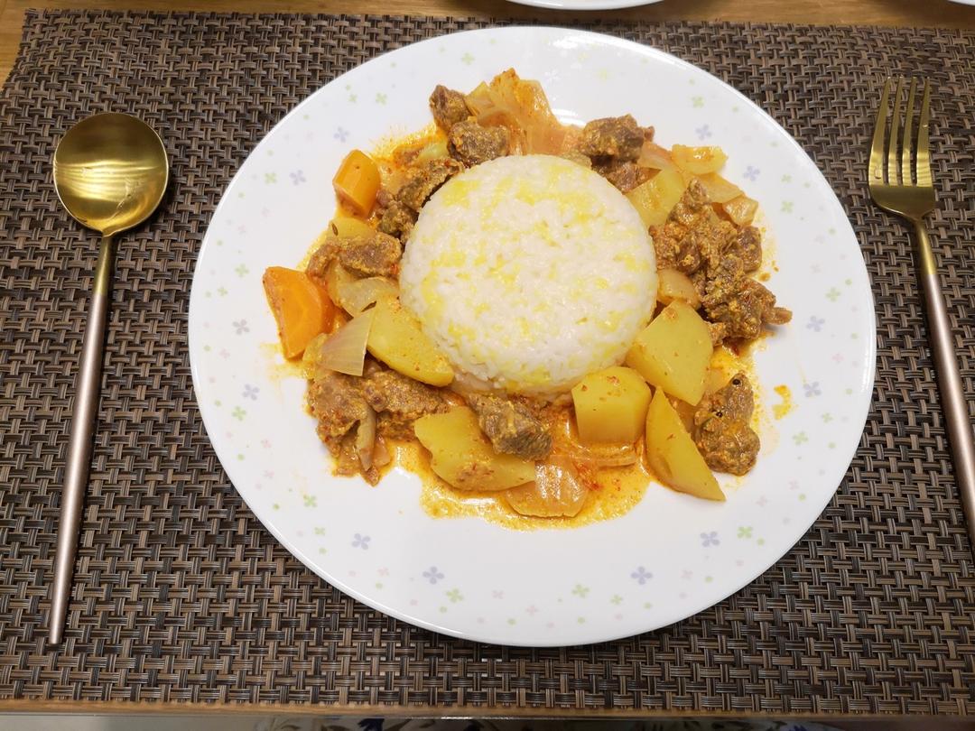 咖喱牛肉