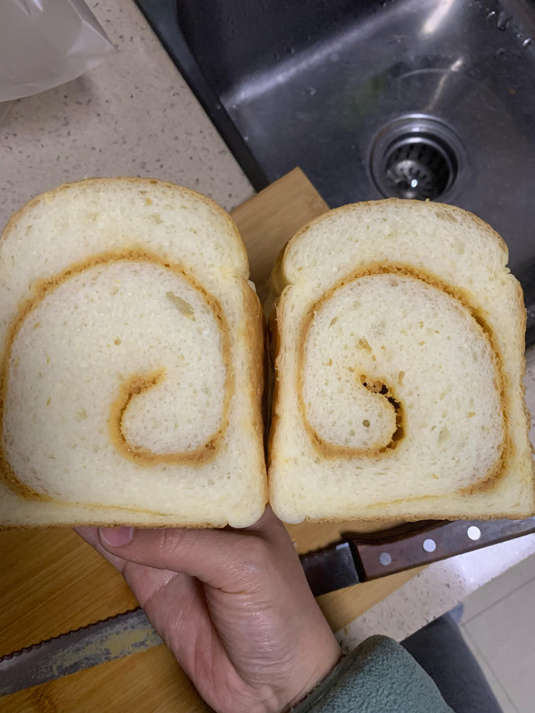 波兰种基础面团，焦糖奶酥绵吐司