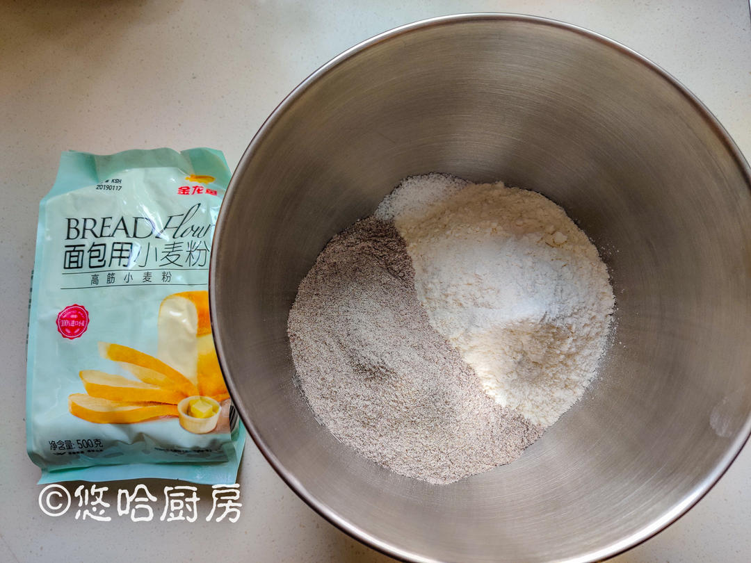 纯奶手撕吐司的做法 步骤1