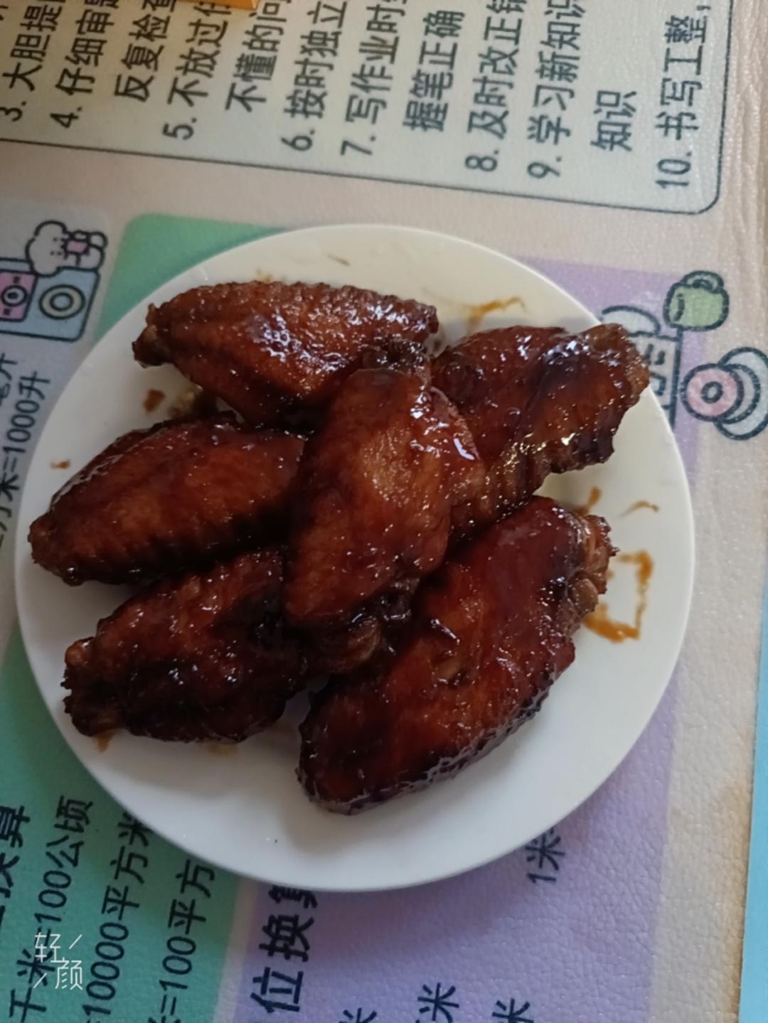 浓稠香甜的可乐鸡翅