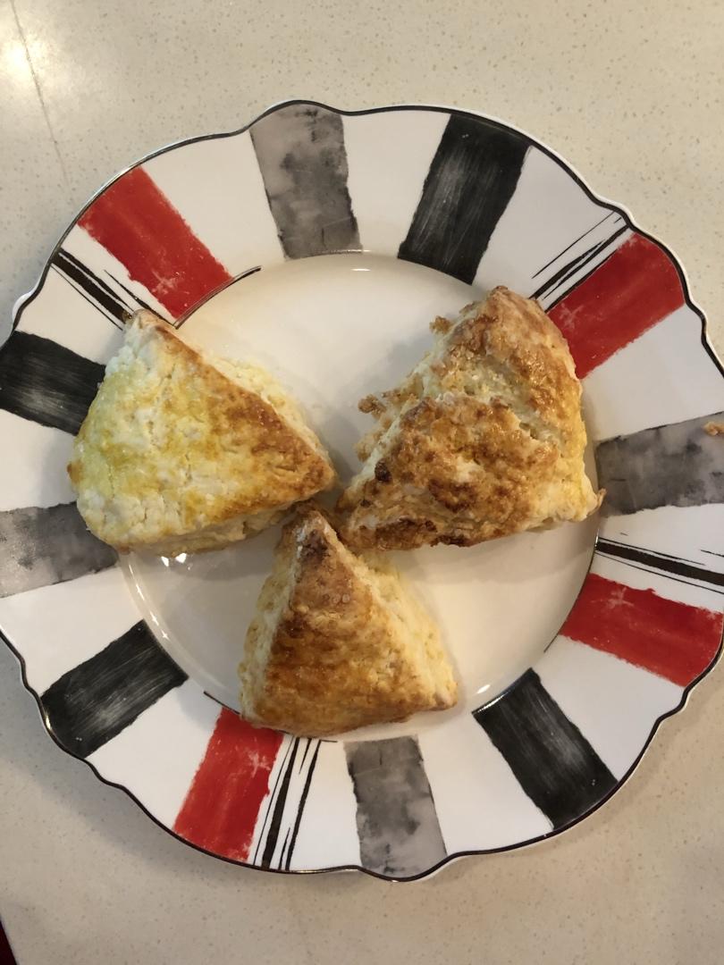 柠香椰子油司康Lemon Coconut Oil Scone