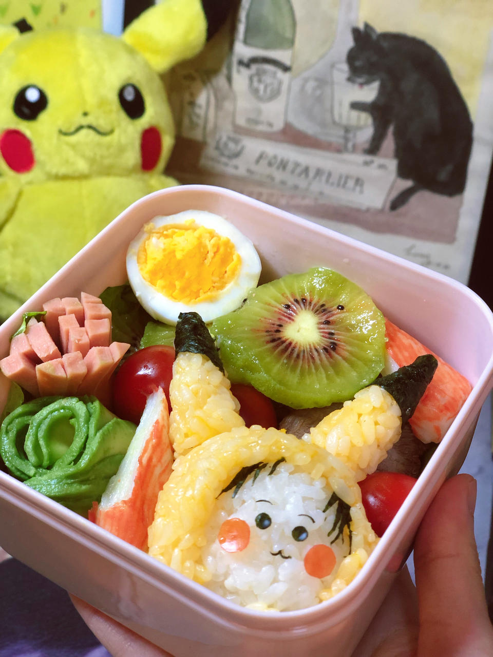 元气满满的卡通便当