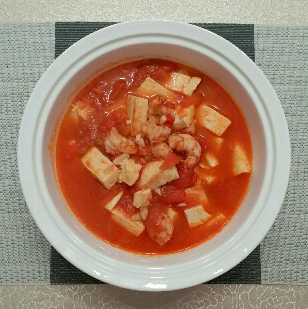 番茄豆腐