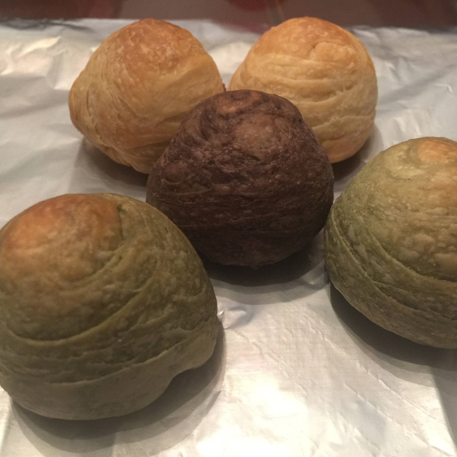 抹茶红豆酥