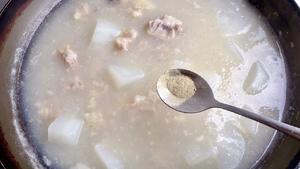 【创意小厨娘】四川内江人的最爱——排骨滑肉汤，汤鲜味美，味道巴适得很！的做法 步骤12
