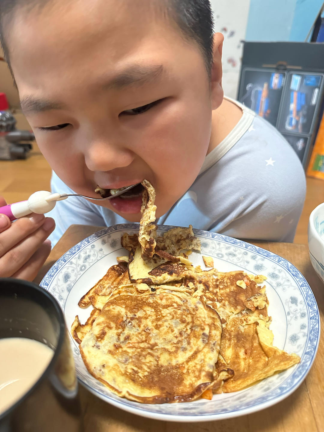 简单快手蔬菜鸡蛋煎饼
