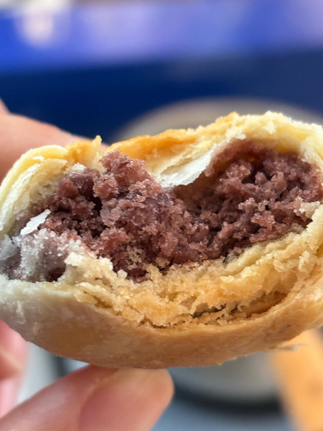 酥皮绿豆饼   酥得掉渣渣