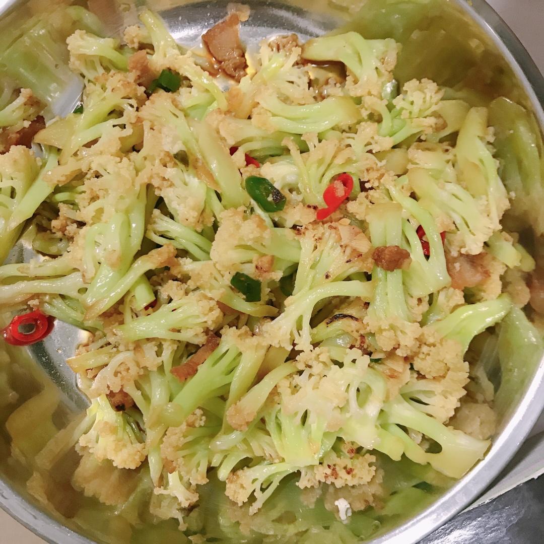 和饭店一个味道的干锅花菜