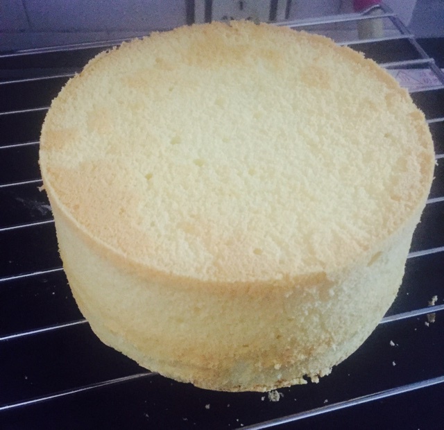6寸原味戚风蛋糕