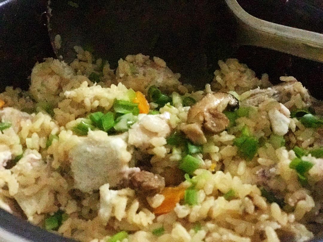 焖饭之芋头咸饭