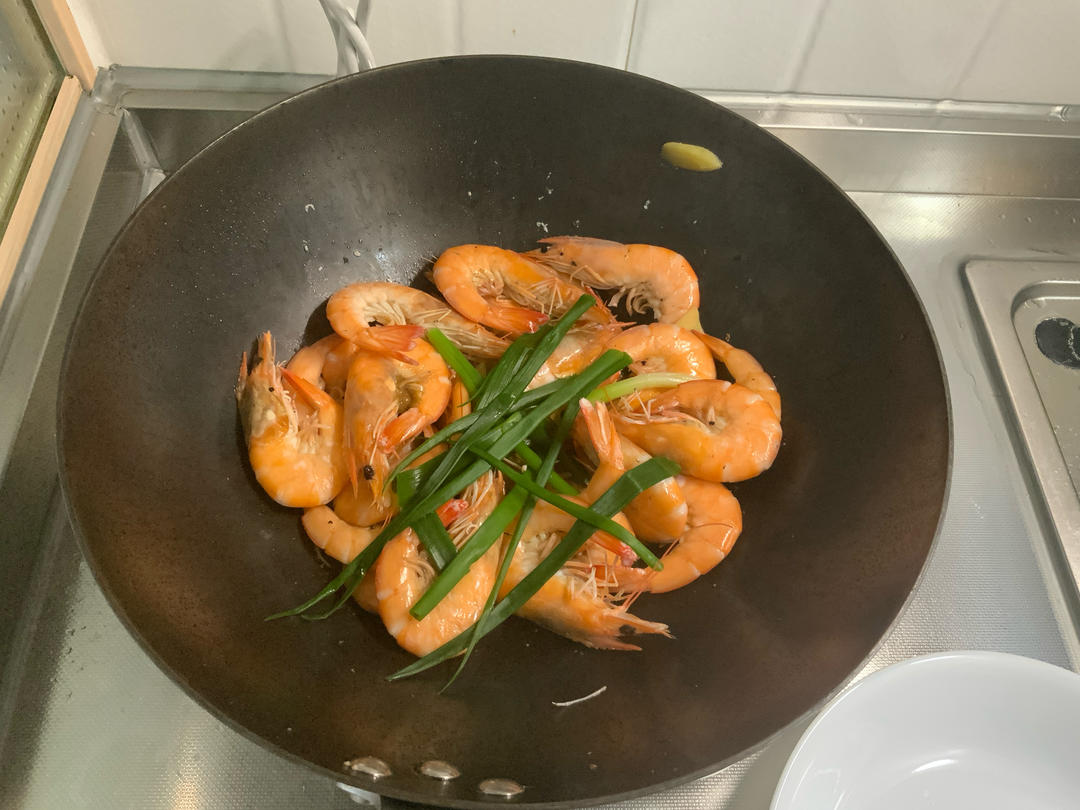 姜葱无水焗虾