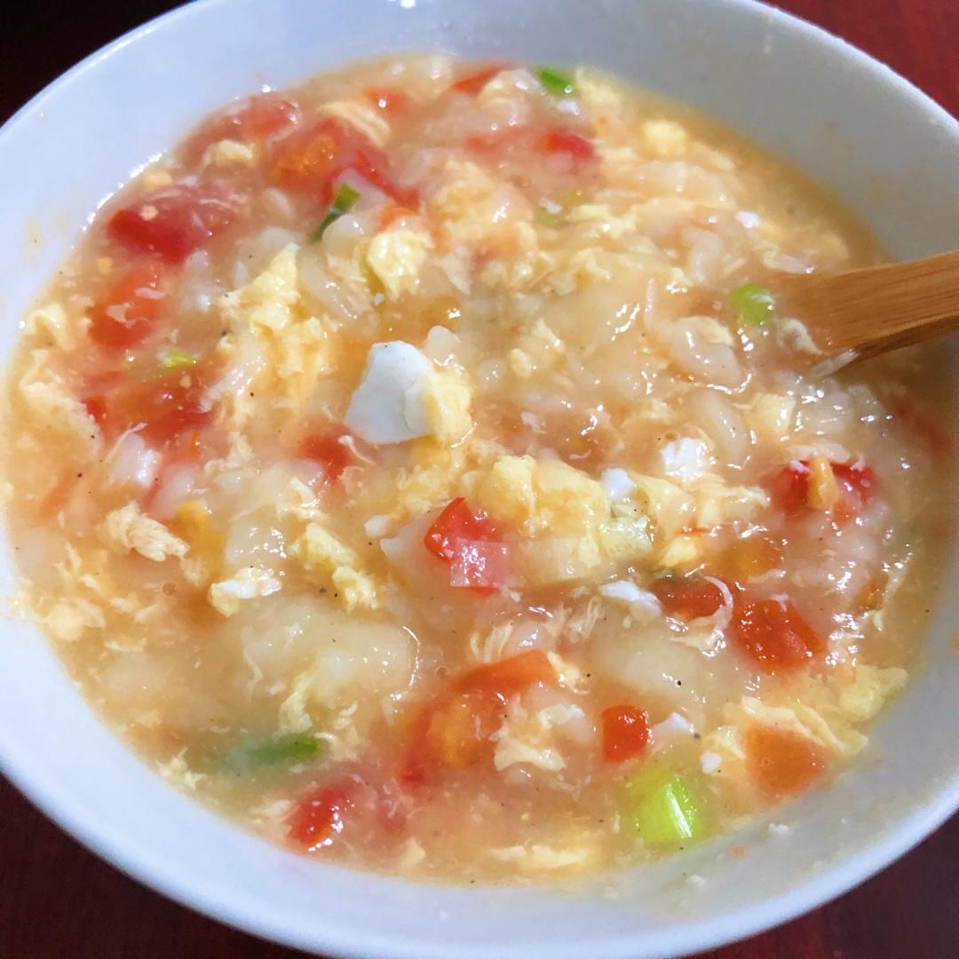 蕃茄鸡蛋面疙瘩