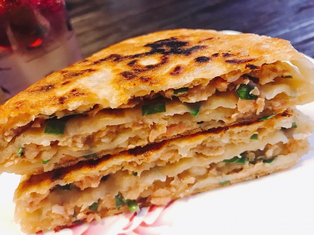 petitepa做的汤氏猪肉大葱肉饼