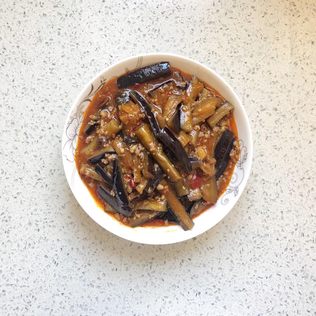 碧柚做的豆瓣酱炒茄子