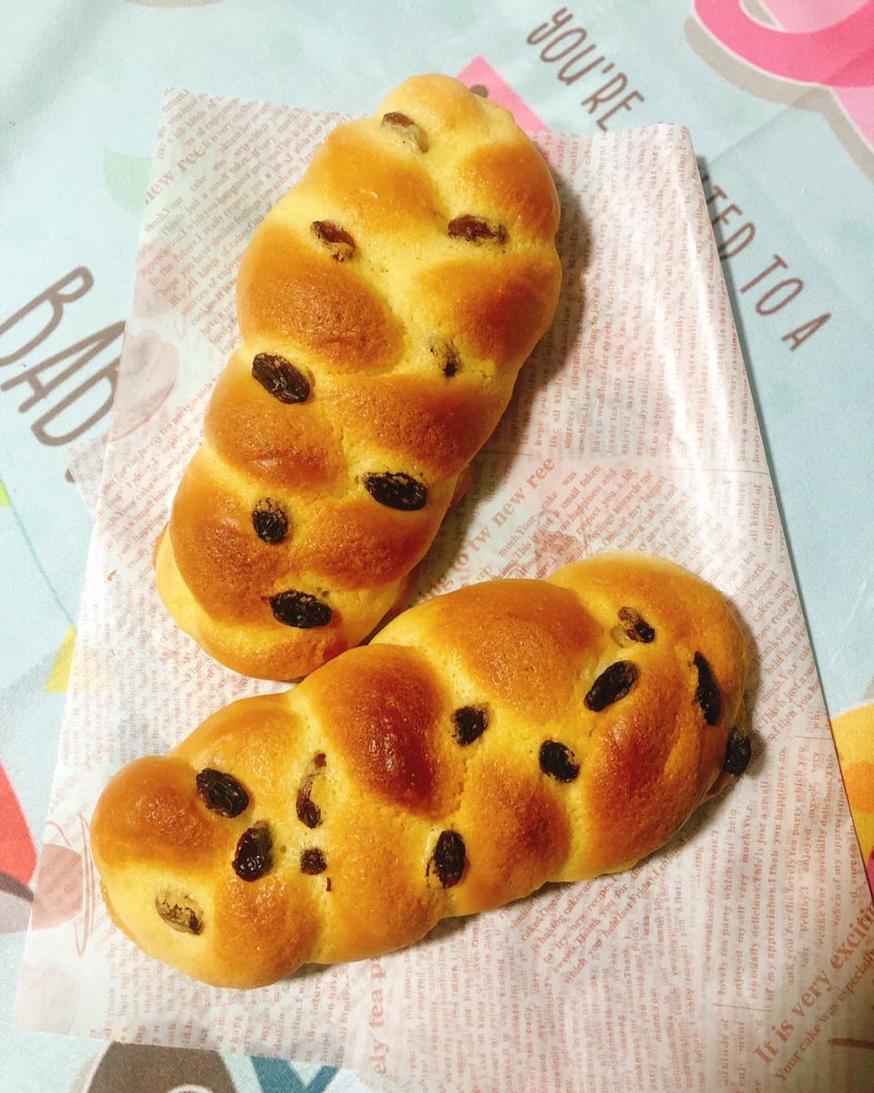 奶酥辫子面包（酸奶老面包）