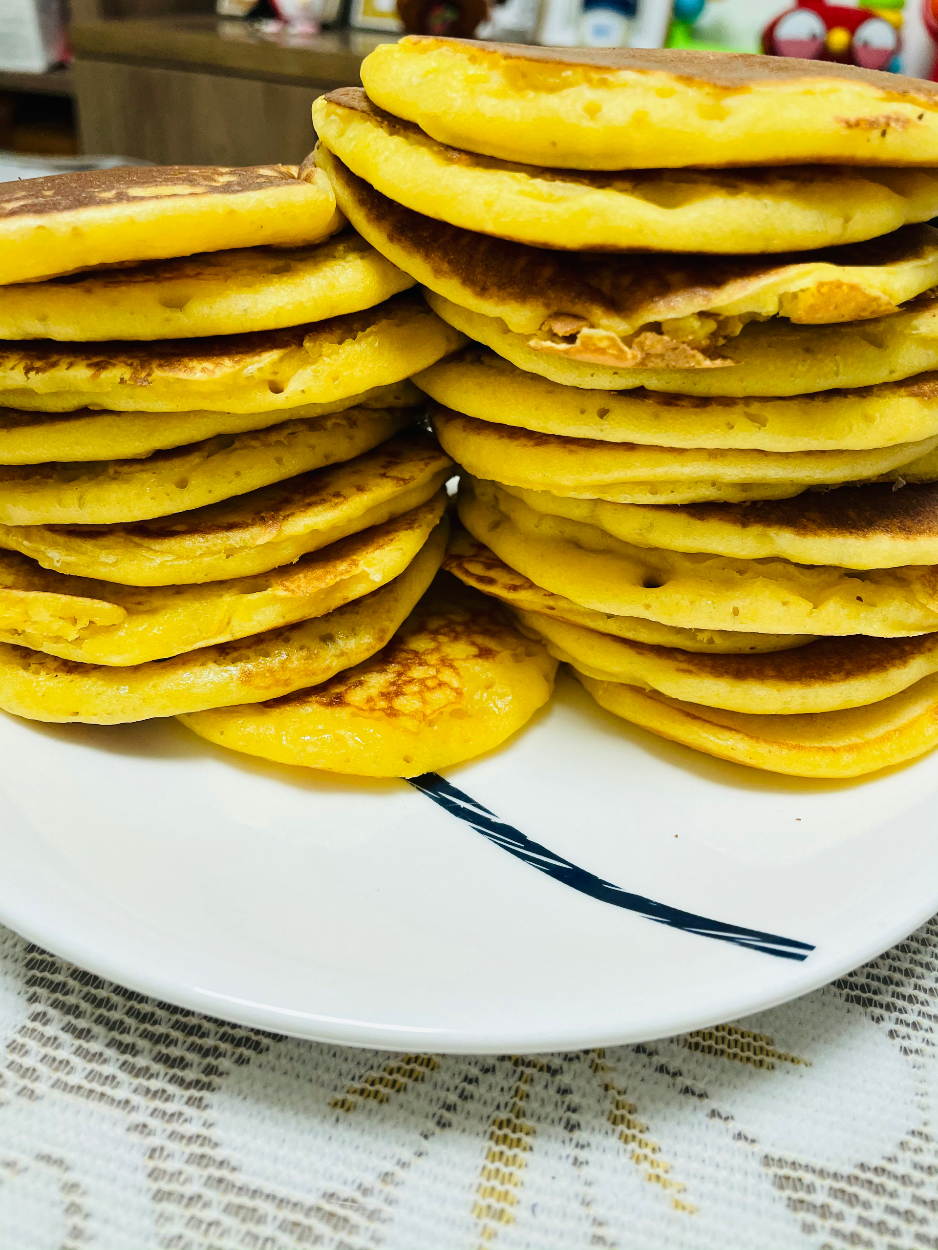 奶香玉米饼