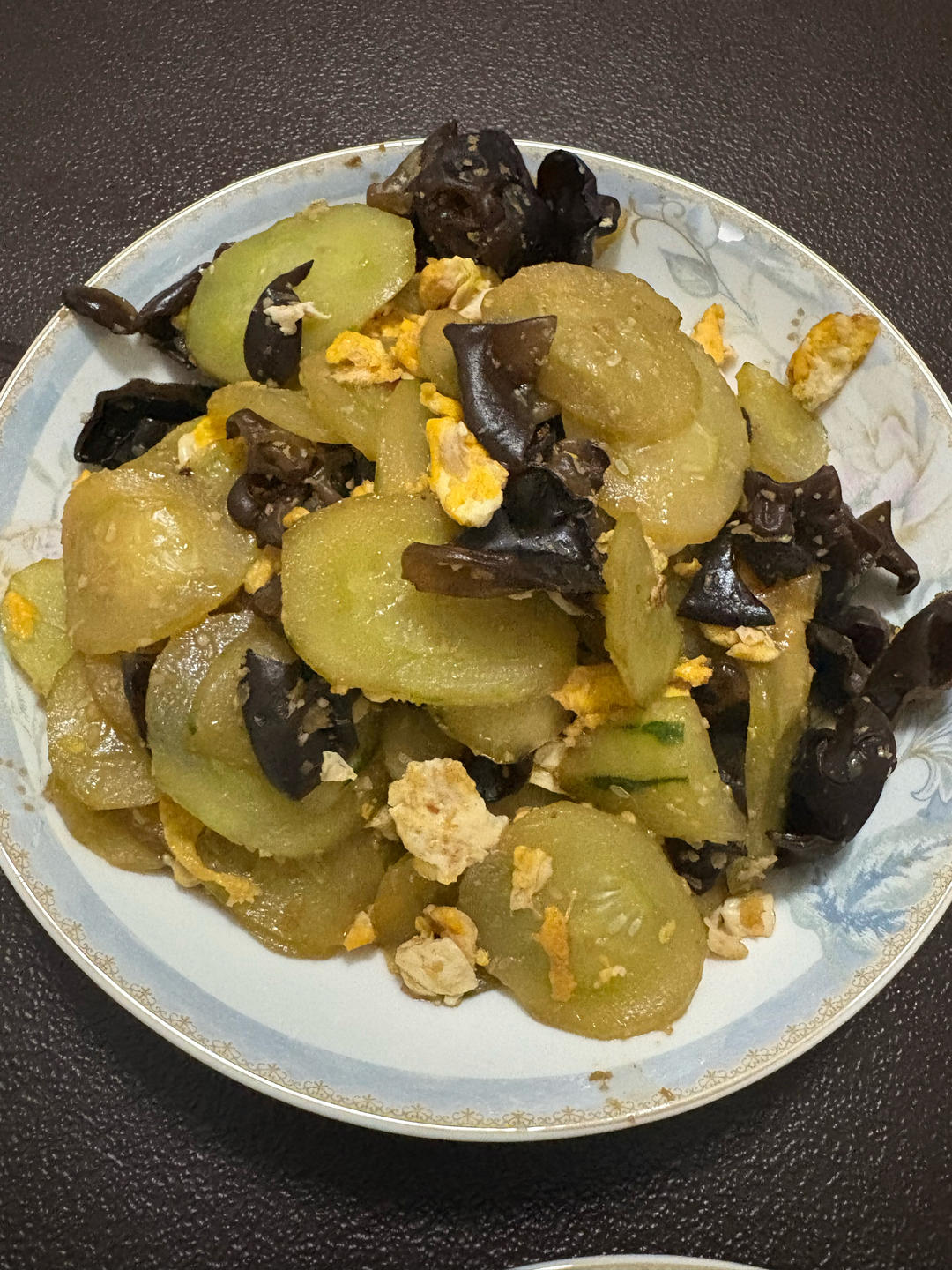 清脆可口的「黄瓜炒鸡蛋」