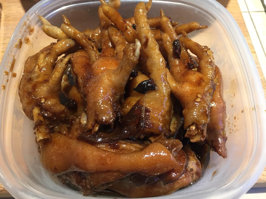 秘制红烧鸡爪