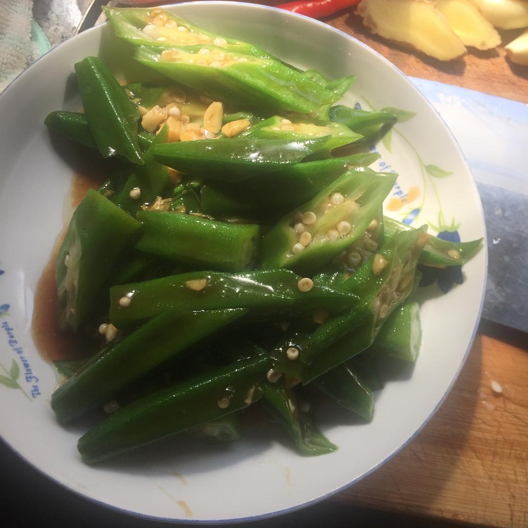 蚝油秋葵
