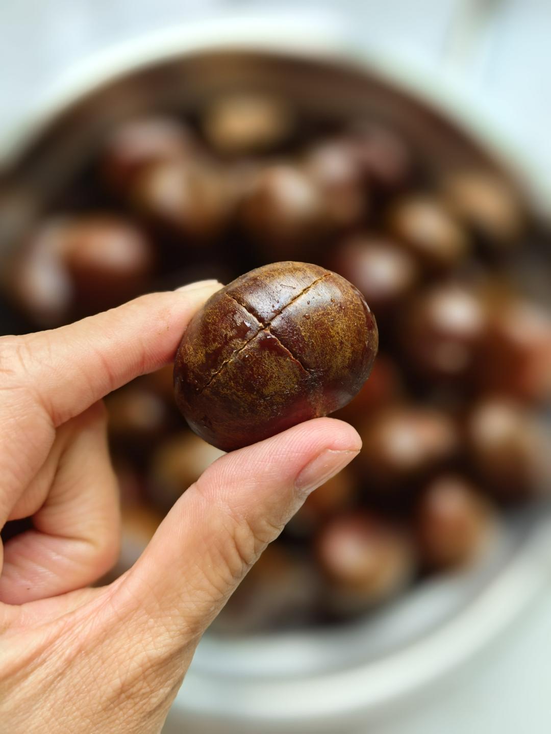 ‼️香甜软糯‼️轻松好剥㊙️烤箱版糖炒栗子