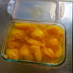 自制黄桃罐头特简单的做法 步骤6