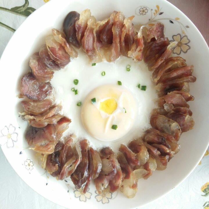 香肠蒸蛋