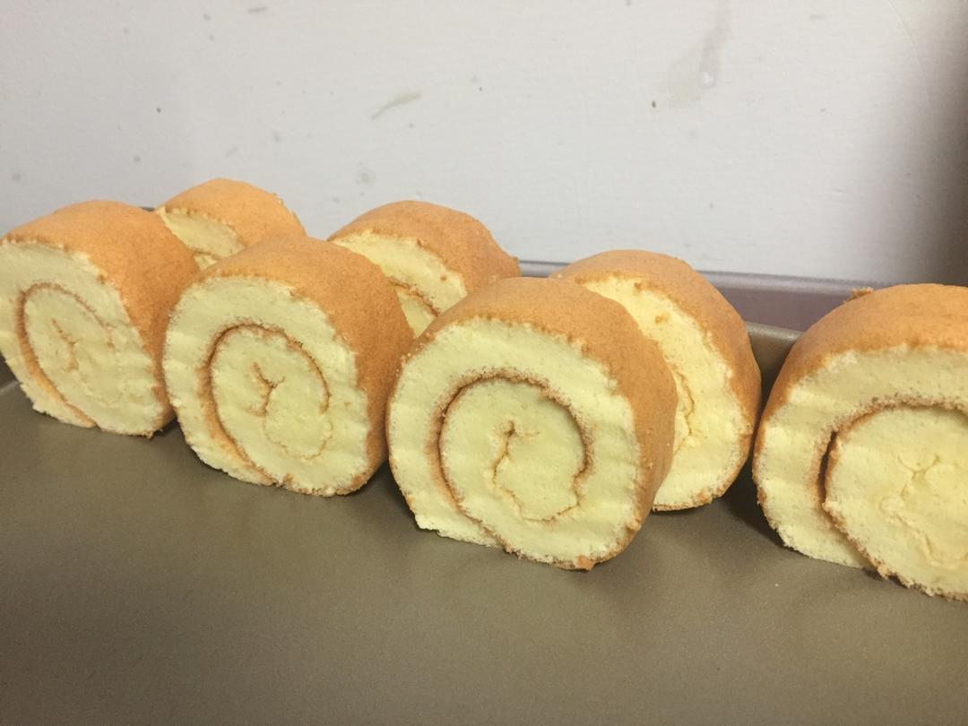 原味蛋糕卷(后蛋法)