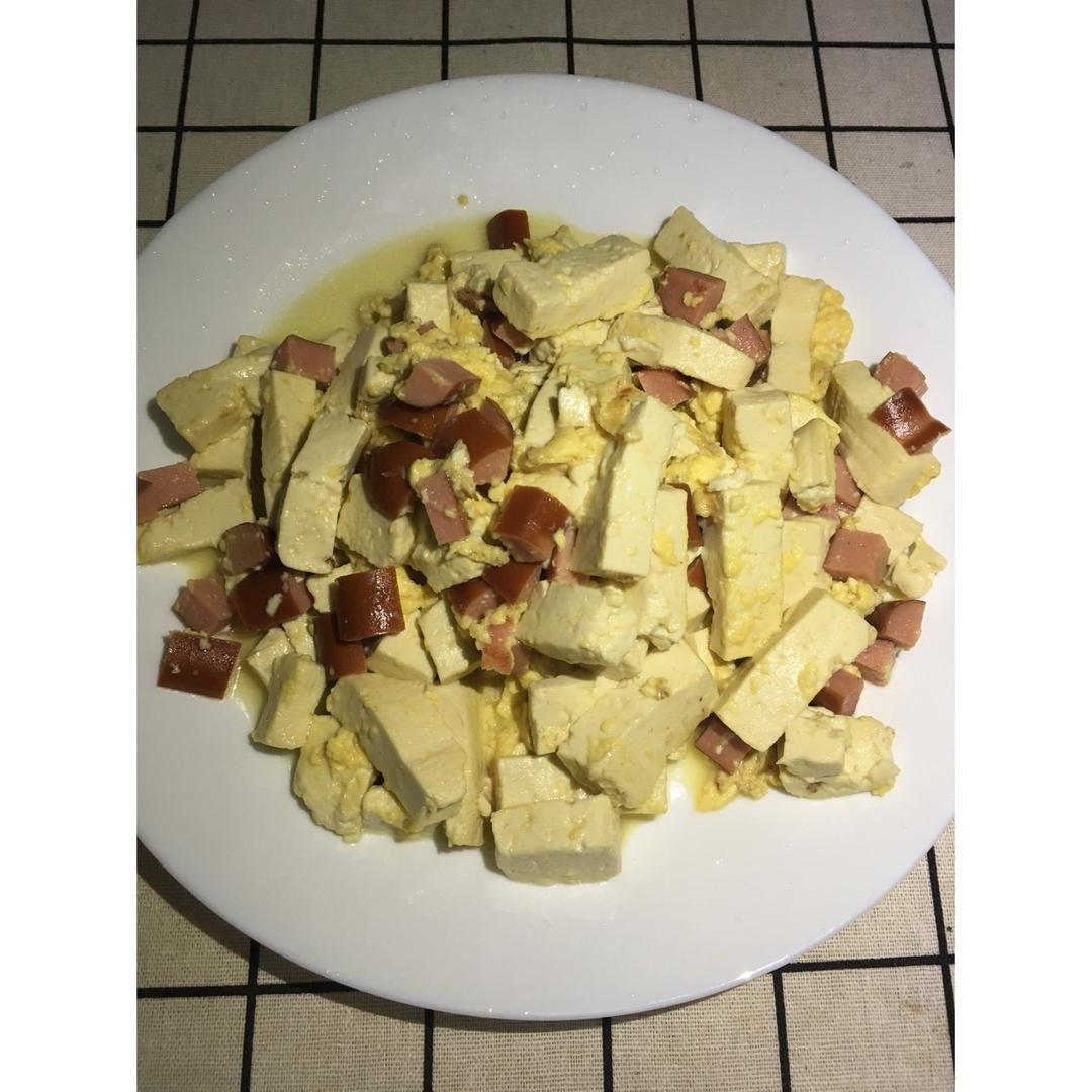 蛋包豆腐丁