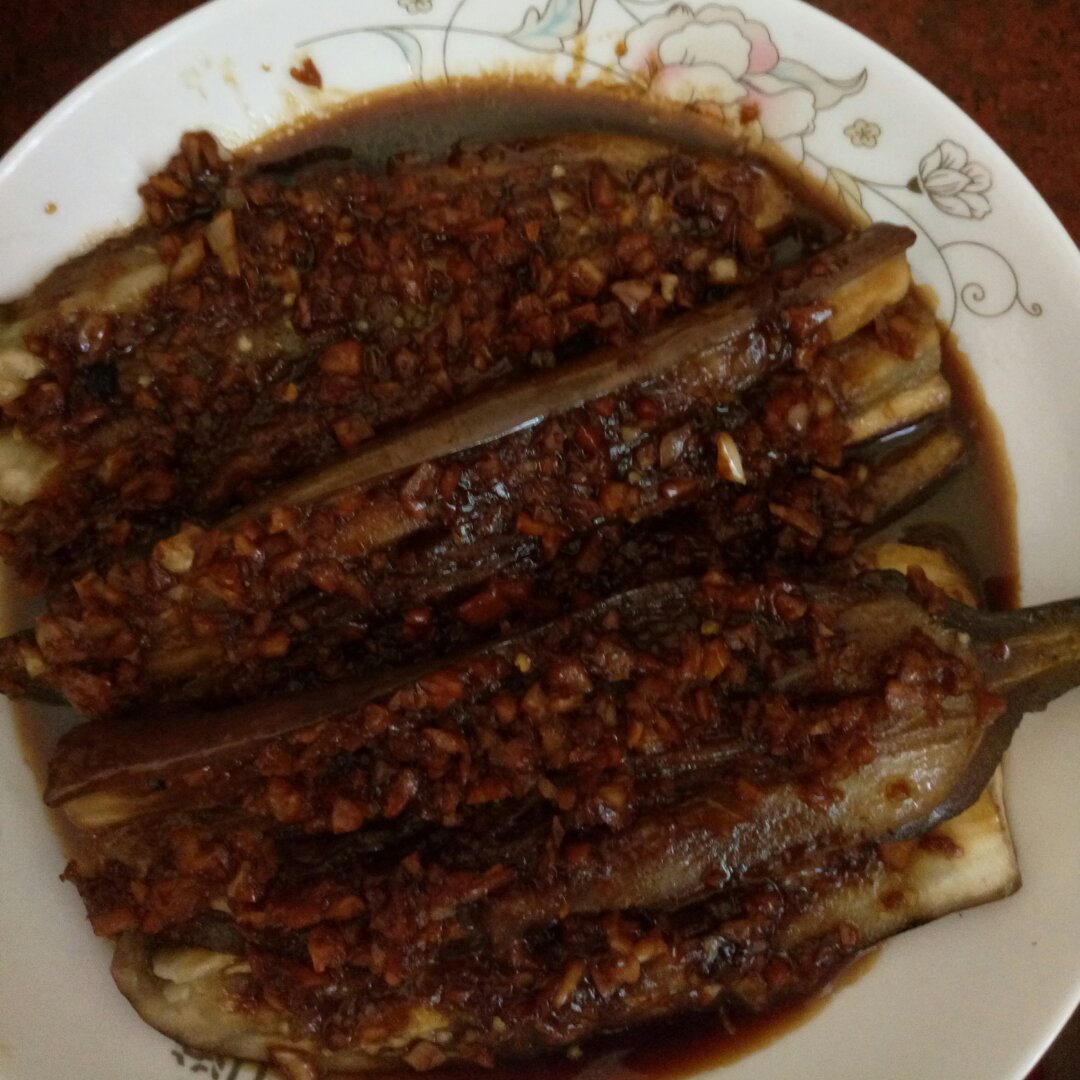 蒜香烤茄子