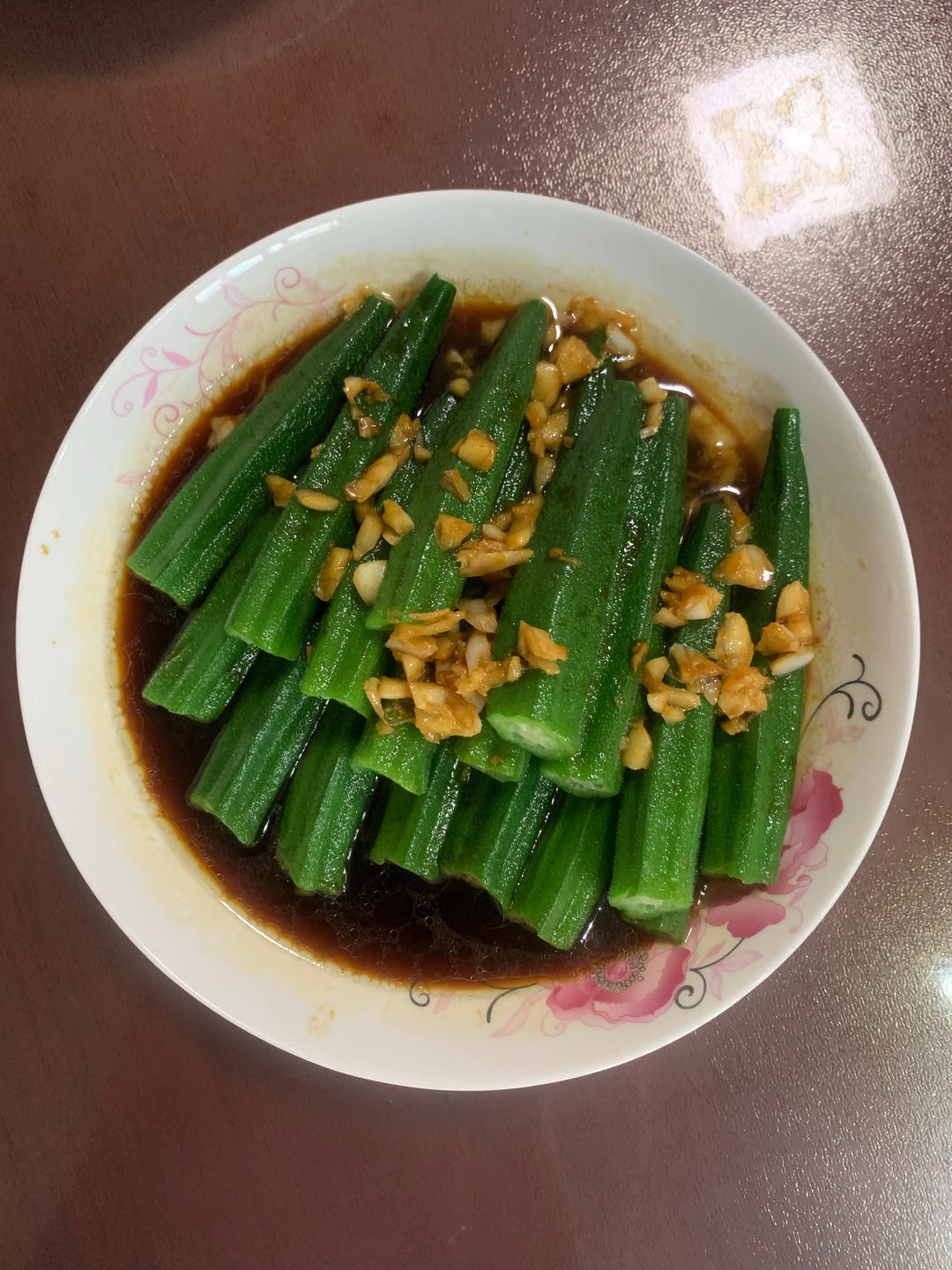 蒜蓉秋葵