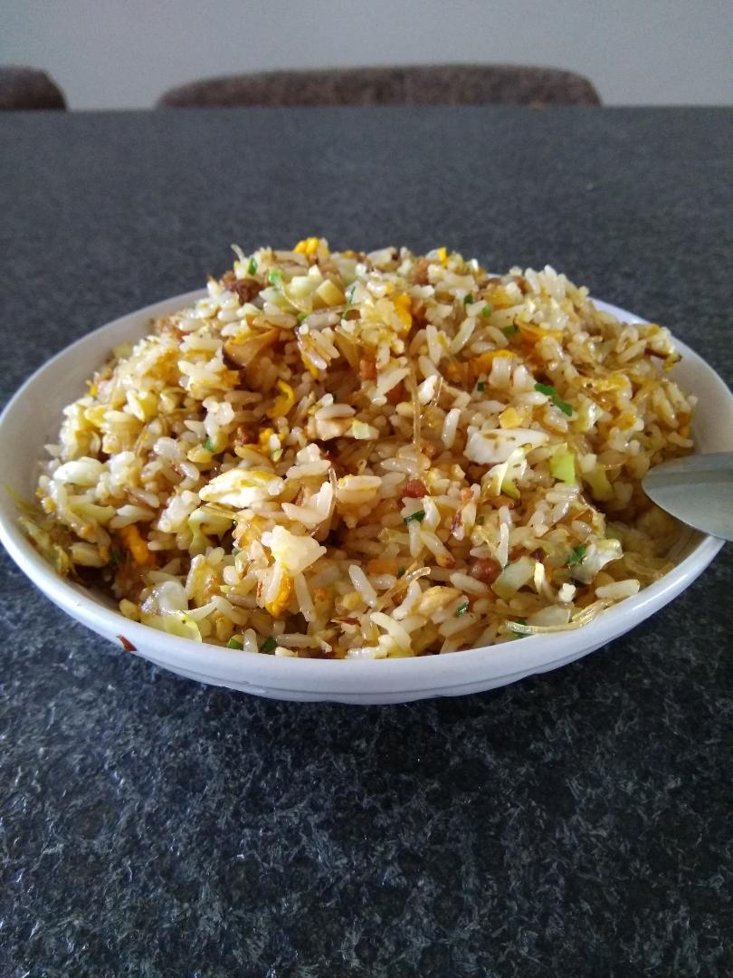 酱鸡蛋炒饭-老恒和深夜食堂