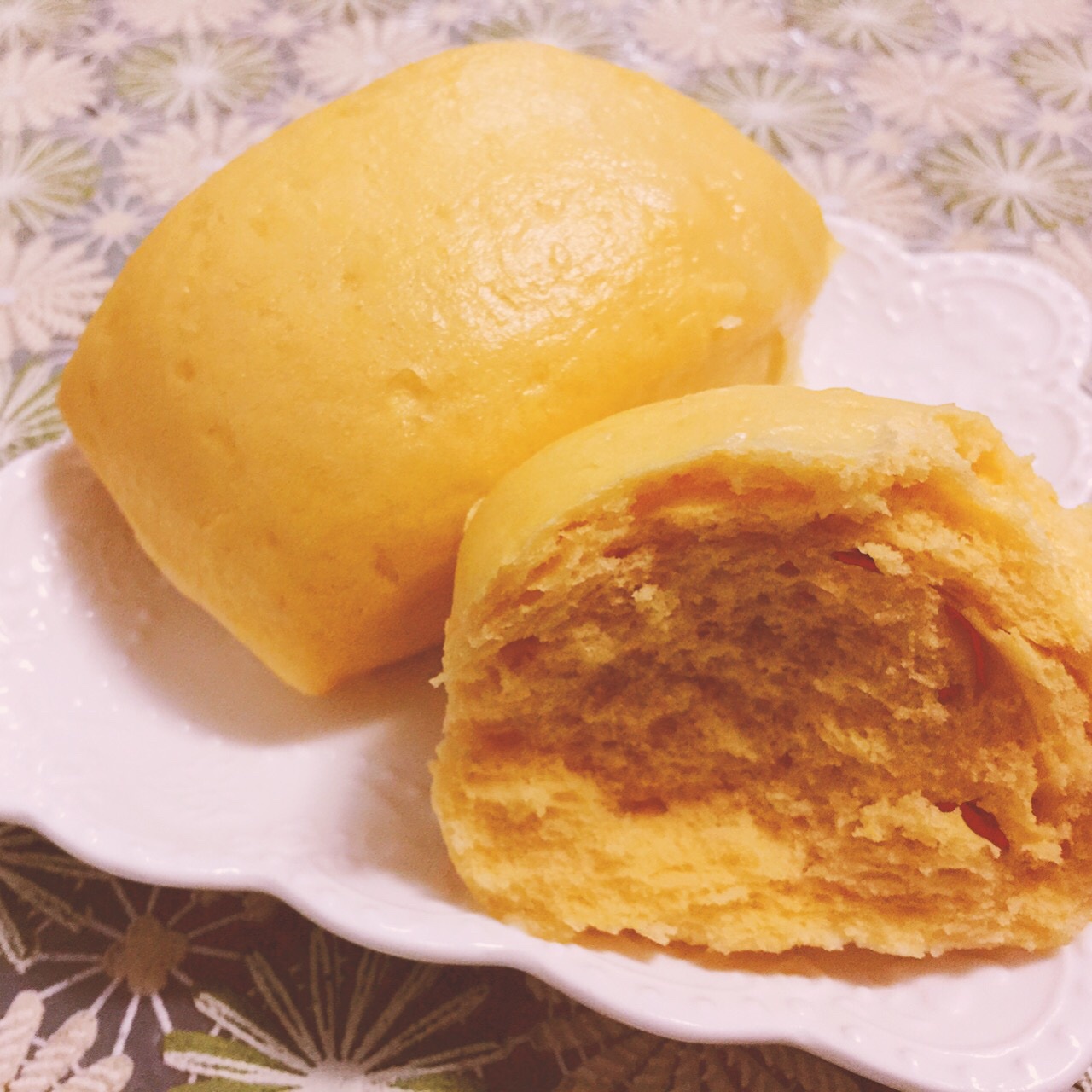 清甜南瓜馒头