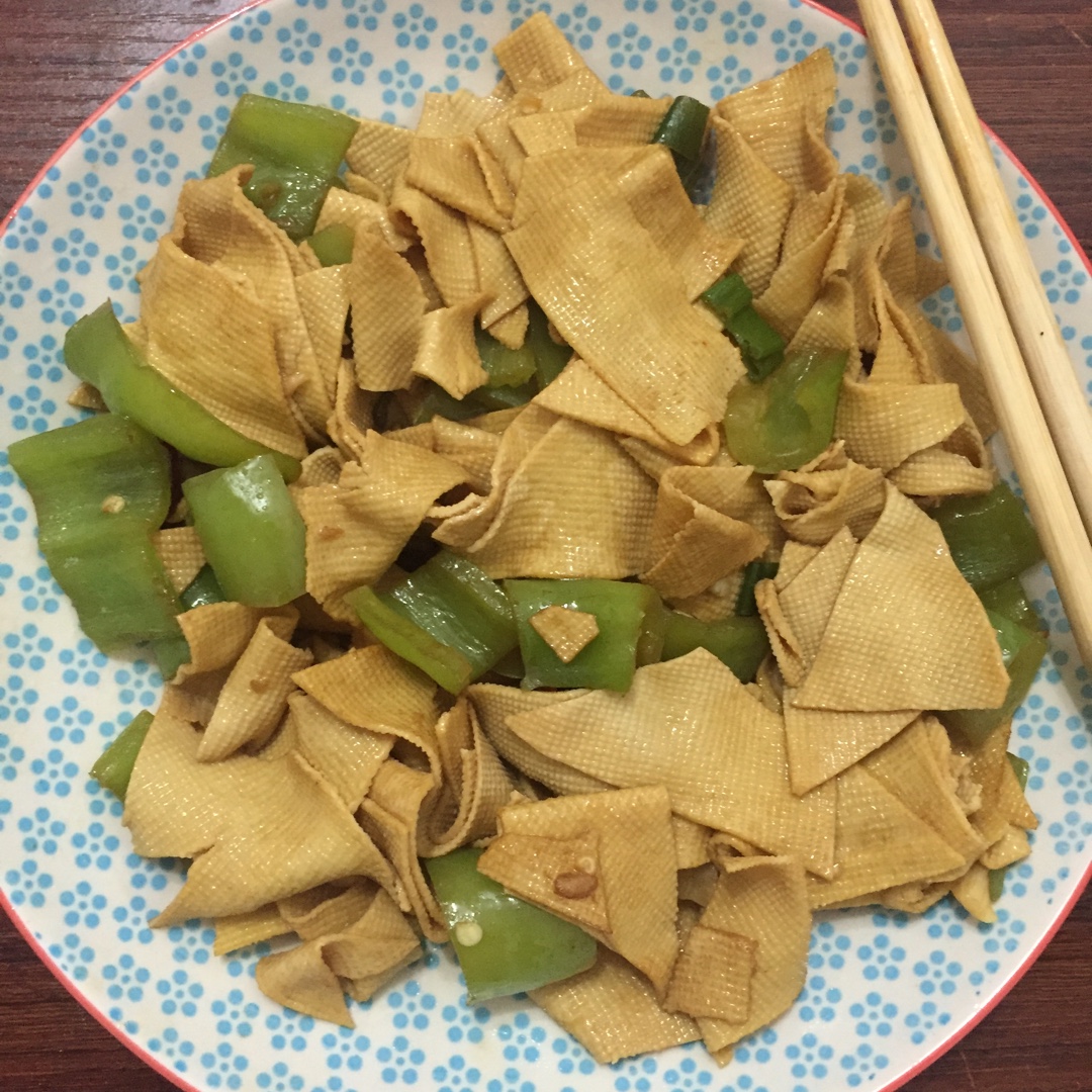 青椒豆皮
