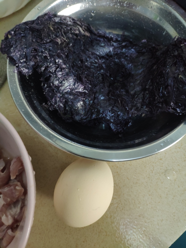 紫菜鸡蛋汤的做法 步骤2